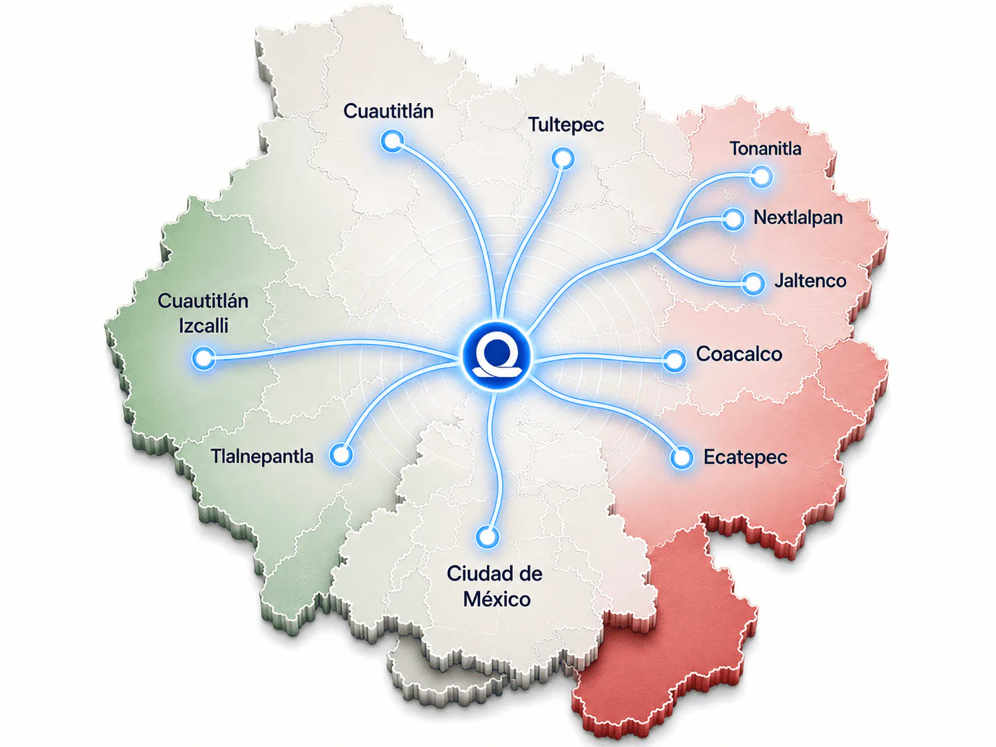 Mapa de cobertura Laro